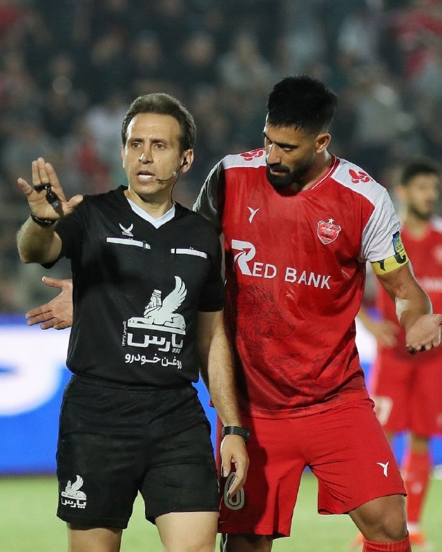 Varzeshland: 🔺شکایت باشگاه پرسپولیس از داوری حسن اکرمی🔸باشگاه پرسپولیس با ارسال نامهای رسمی به کمیته داوران فدراسیون فوتبال، نسبت ب