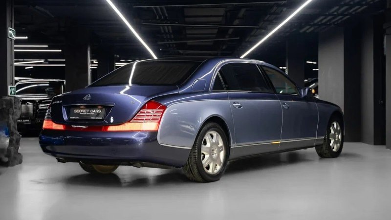 В Москве продают уникальный Maybach 62 S из коллекции шейха Катара 2