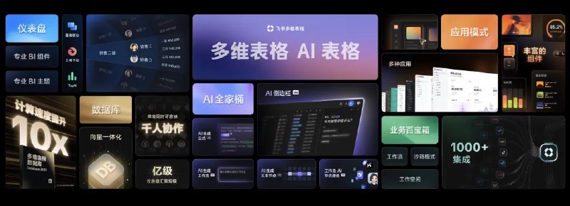 我一直觉得飞书多维表格是他们最强的产品部分了