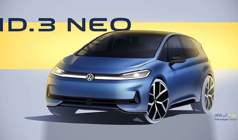 Volkswagen готовит обновлённый ID.3 Neo 2