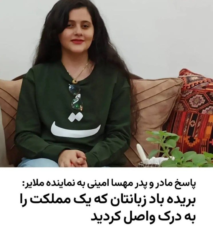 شب نشيني هالو: پاسخ پدر دادخواه مهسا امینی به نماینده ملایر:بریده باد زبانتان که یک مملکت را به درک واصل کردیدپاسخ پدر و مادر دادخواه م