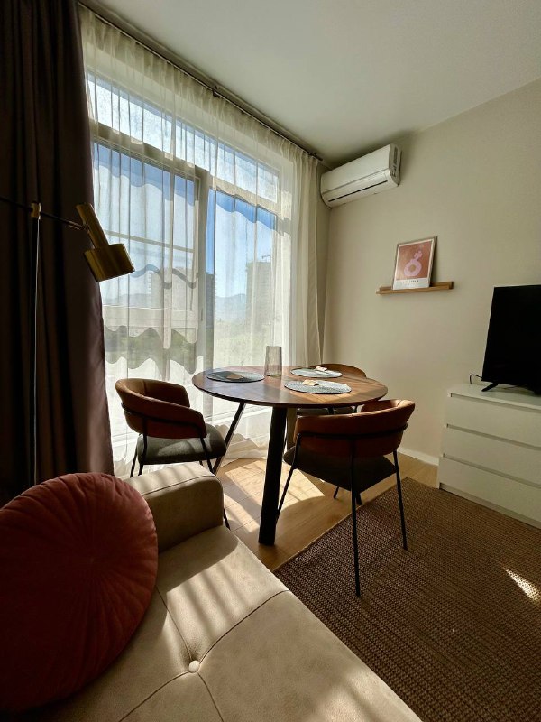 46 кв метров с 1 спальней, 3 этаж, вид на горы 🏔️ — фото 1