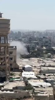 Israeli strike on tent near Yarmouk Stadium injures 10 in Gaza City