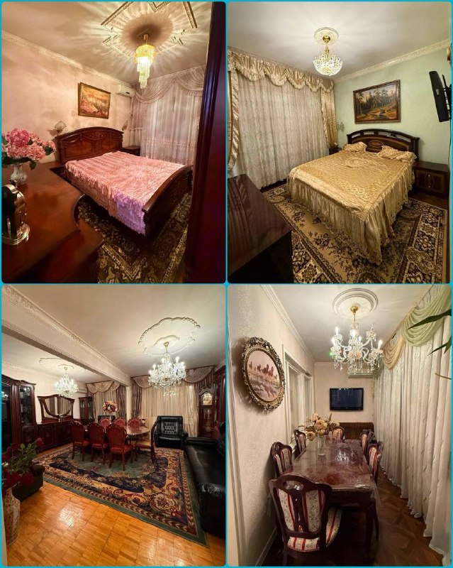 •Аренда:- Мирзо-Улугбекский район, Корасу.- 4 комнатная, 3 этаж, 4 этажный дом, хороший ремонт, мебель и техника, интернет, цена: 700$------------------------------------✏️ Telegram 👉 @dom_vsem_uz---