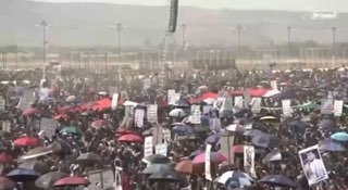 הפגנות המוניות התקיימו בעיר סעדה שבתימנית במסגרת מזל"ט "שישי של אזהרה ואזהרה", שדחו את המצור שהוטל על תימן…