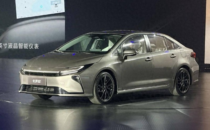 В Китае представили обновлённую Toyota Corolla 2