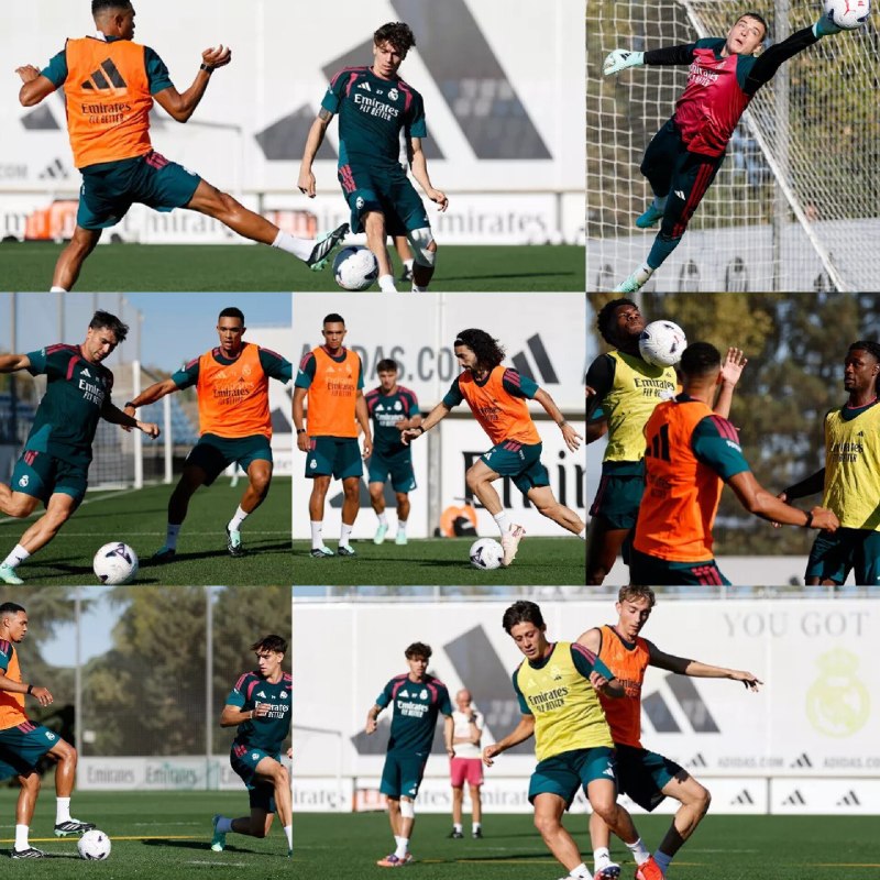Real Madrid | رئال مادرید: ⚽️تمرینات امروز⚽️@Madridism_IR⚽️