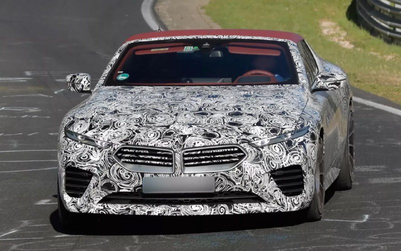 BMW вывела на тесты эксклюзивный спортивный автомобиль 4