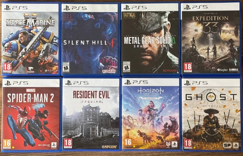 Игры на дисках для PS5 — фото 1