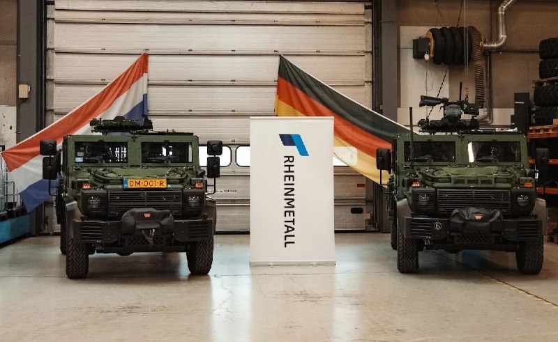 החשש הגרמני Rheinmetall עבר לגרמניה ולהולנד את כלי הרכב הצבאיים הסידוריים הראשונים בקרקל, המיועד במיוחד ליח…
