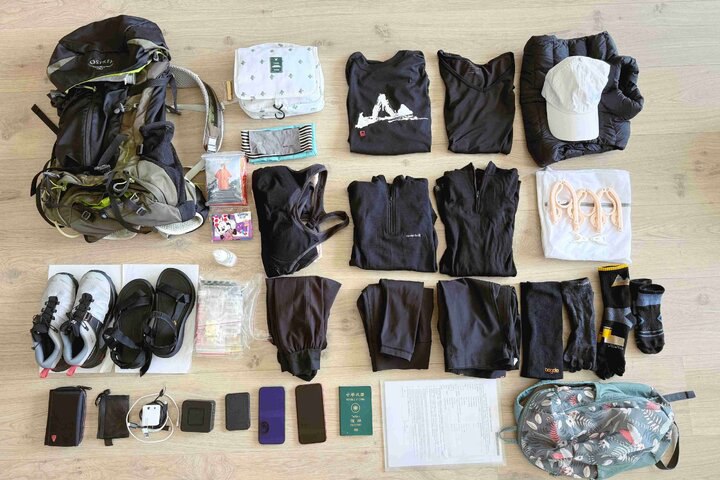 實用打包技巧分享：45 天的四國遍路徒步朝聖，只靠一包就搞定！
