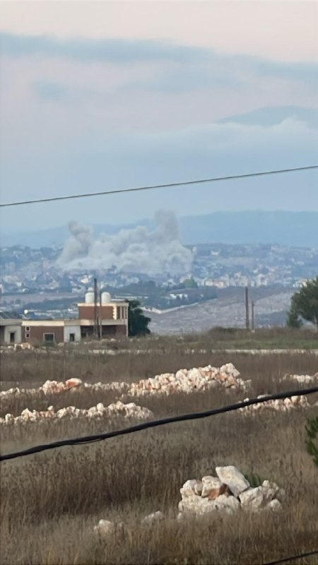דחוף: הכיבוש מבצע מבצע הפצצה גדול עם חומרי נפץ בעיירה כפר תבנית, דרומית ללבנון.