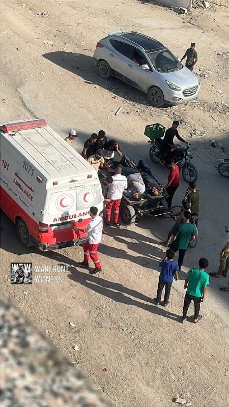 ️🇮🇱🇵🇸 לפני זמן קצר דיווחו מקורות מקומיים כי מזל"ט ישראלי תקף 2 אנשים בשכונת טל אל-הווא, דרומית מערבית ל…