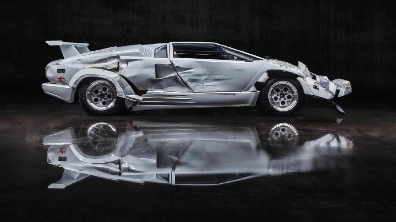 Разбитый на съёмках «Волка с Уолл-стрит» Lamborghini Countach выставлен на продажу 6