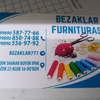 Furnitura Qoʻqon optom 22 blok 16 dõkon