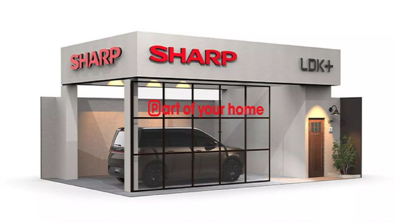 Компания Sharp показал минивэн LDK+ 3