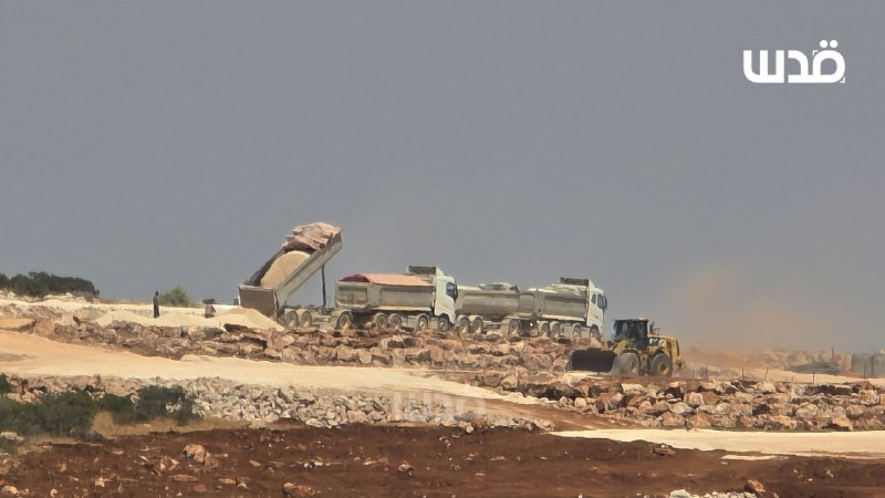 הכיבוש משתלט על שטחים נרחבים של אדמה פלסטינית ממזרח לכפר תאיאסיר, מזרחית לטובאס.