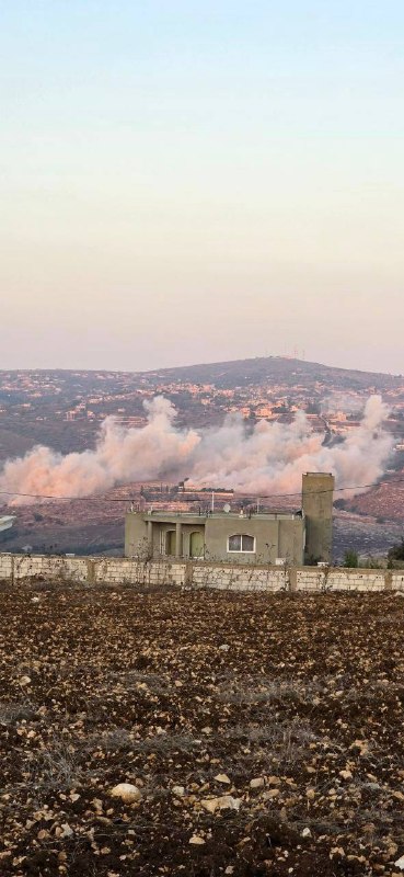 הפצצה ישראלית בעיירה החולה