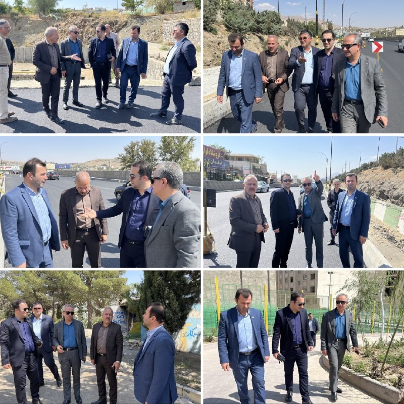 پایگاه خبری تارود: 📸 بازدید میدانی مسئولان رودهن از پروژههای عمرانی/ تکمیل پروژه اصلاح و تعریض ورودی شهر رودهن/ توسعه سرانه تفریحی در پارک