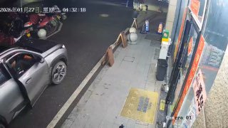 湖南永州冷水滩区，一便利店被蒙面零元购