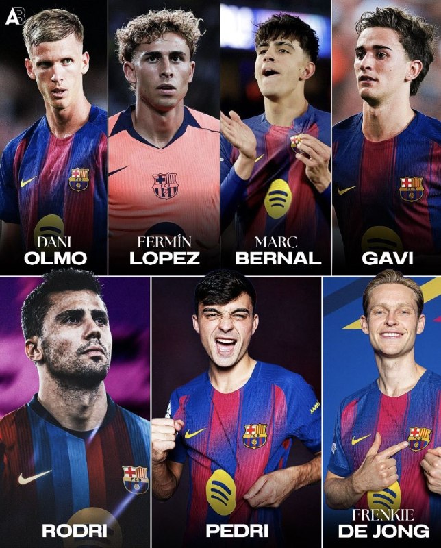 نقل و انتقالات فوتبال: 🌐 #لیگ_اسپانیا 🇪🇸⚽️🔻خط هافبک بارسلونا در فصل جدید 👀🔥✅نقل و انتقالات فوتبال جهان 👇🏻🆔 @Footitransfers ⚽️