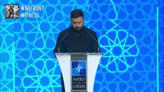 ️🇺🇦🇹🇷🇺🇸נשיא אוקראינה וולודימיר זלנסקי אמר למנהיגים בפסגת נאט"ו באנקרה כי חברותה של אוקראינה בברית "הג…
