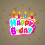 B-Day Candle #70
