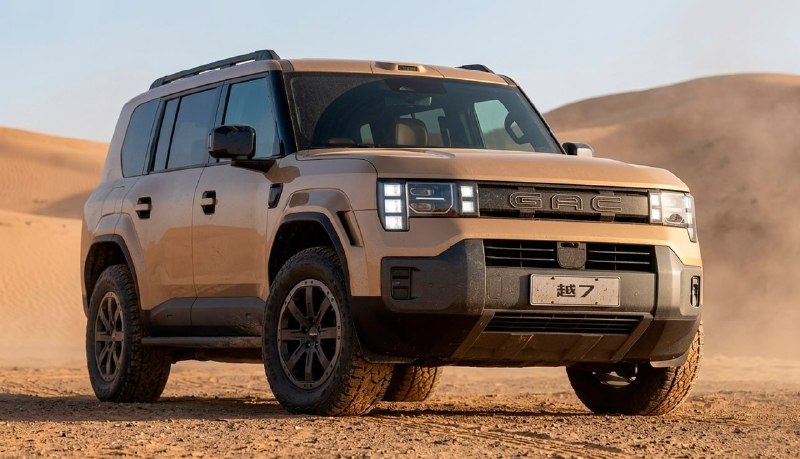 Рамный внедорожник от GAC в стиле Land Cruiser и Defender 3