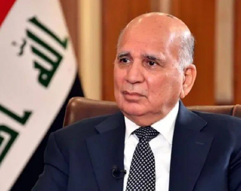 💢وزير الخارجية فؤاد حسين لنظيره
