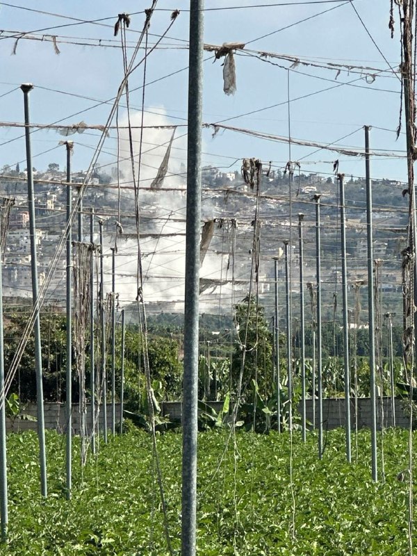 🚨הכיבוש מבצע הפצצה חדשה בעיירה אל-מנצורי