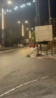 נוכחות צה"ל ברחוב עמאן במזרח שכם