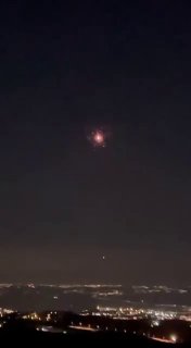 🎦 תצפית על טילים איראניים בשמי ירדן