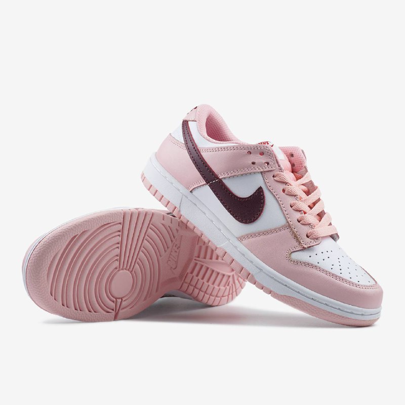 Nike Nike Dunk Low Pink Foam Red White, фото 2