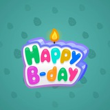 B-Day Candle #145