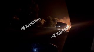 ️🇷🇺🇺🇦 מל"טים רוסיים של Geran-2 תקפו תחנת דלק ומתקן דיג בעיר סמאר, מחוז דנייפרופטרובסק, אוקראינה.