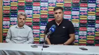 המאמן הראשי של אסטגלאל חוזסטן מתנצל בפני איספהאני לאחר התיקו עם זוב אהן