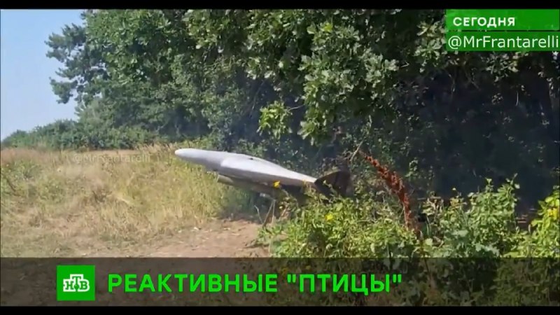 🇷🇺🇺🇦️ — גרסה חדשה המונעת בסילון של תחמושת ה-BM-35, הנושאת ראש נפץ של 10 ק"ג ומסוגלת לטוס יותר מ-200 ק"מ.