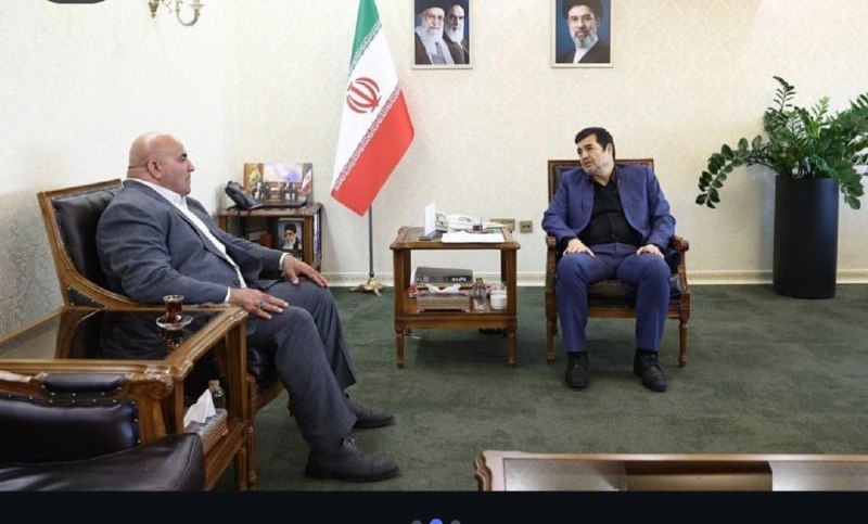 بازتاب ایلام: 💥دیدار مجتبی ملکی رئیس فدراسيون بدنسازی و پرورش اندام ایران با دکتر دنیامالی وزیر ورزش و جوانان ----------------------🆔
