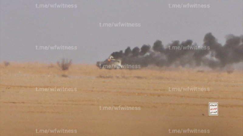 ️🇾🇪🇾🇪 The Houthis released photos showing the destruction of multiple PLC vehicles east of Al Jouf following attacks on PLC gatherings during their attack on Houthi positions in the area.