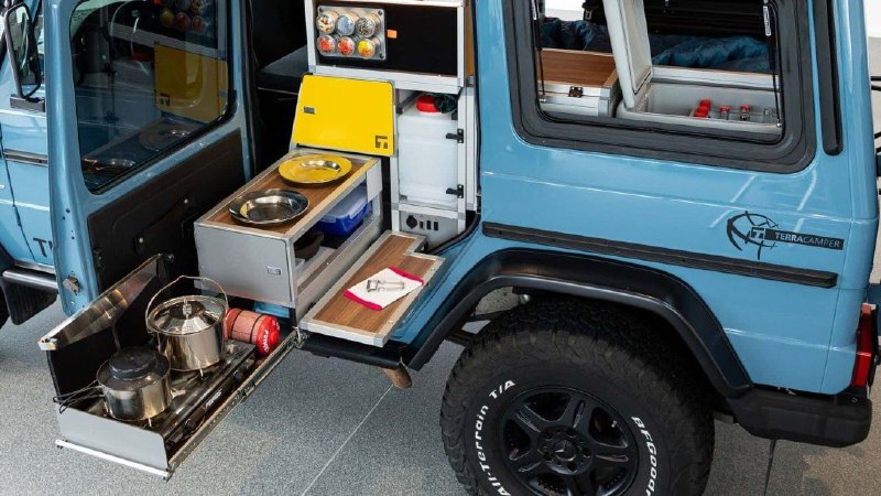 Из Mercedes G-Class в Германии сделали автодом 2