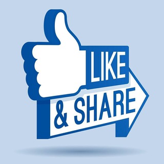 Like and Share bot logo