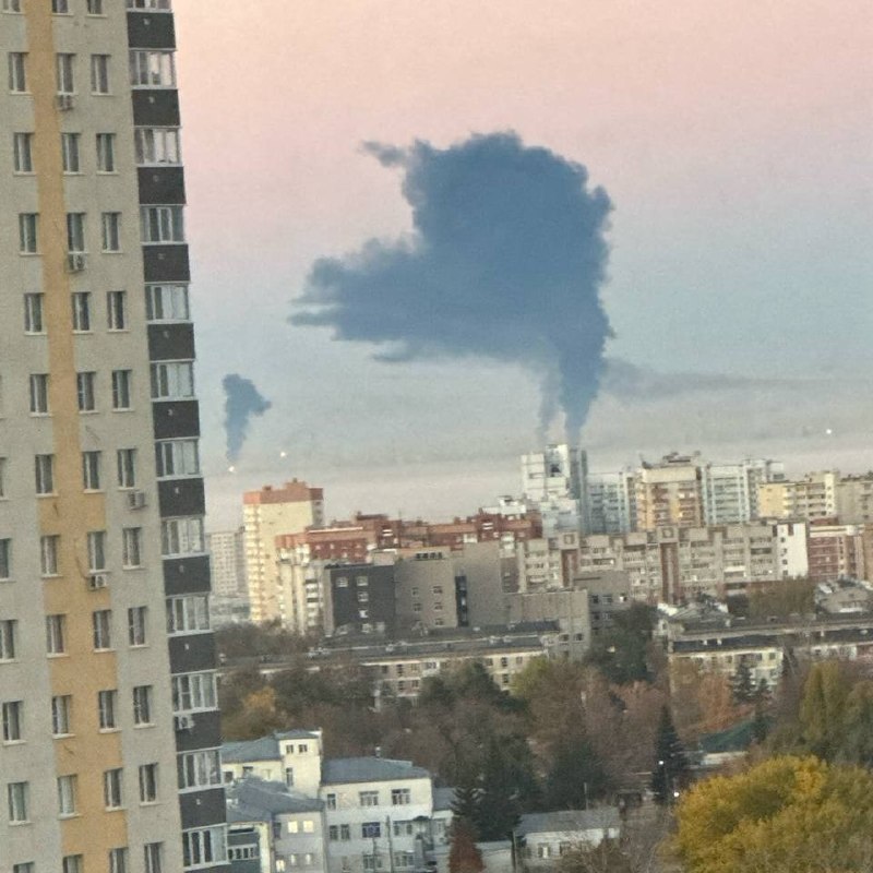 תמונות של בית הזיקוק הרוסי שנמצא במטרה של אוקראינה N.E