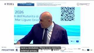 The Minister of Defense of Italy, Guido Crosto: