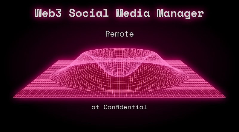Web3 Social Media Manager Remote at Confidential