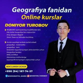 🌍 Geo SamDU Chat | Doniyor Turobov 🌏