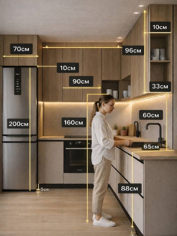 Друзья! Сохраняйте полезные размеры. | ДИЗАЙН ИНТЕРЬЕРА Luxe-Design.RU - изображение 1 - друзья, сохраняйте, полезные