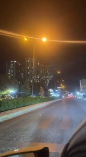 A fire destroys residential apartments in the Towers housing complex in Erbil.