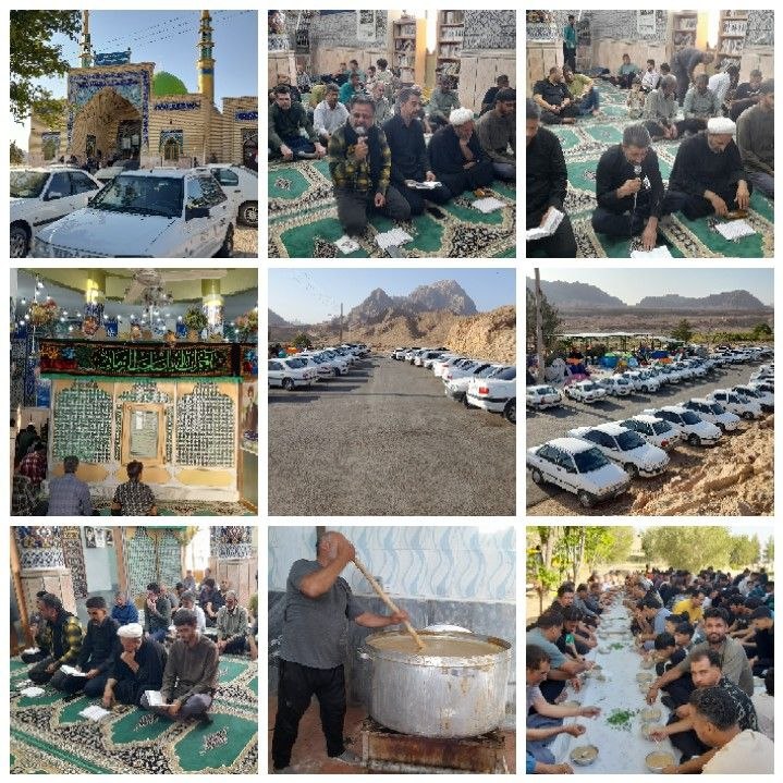 طبسیا 🌴: بهشت ابادحضور قافله بهشت آبادی ها در مزار بی بی نجمه خاتون ازتوابع شهرستان بشرویه روستای مجد و مراسم دعای ندبه و سخنرانی