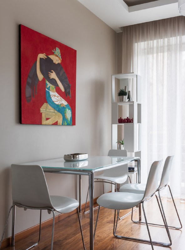 Трехкомнатная квартира 85 м на Патриарших актуальный дизайн на долгие годы Хозяйка квартиры, интеллигентная и обладающая безупречным вкусом женщина... - изображение 2 - интерьер, трехкомнатная, квартира