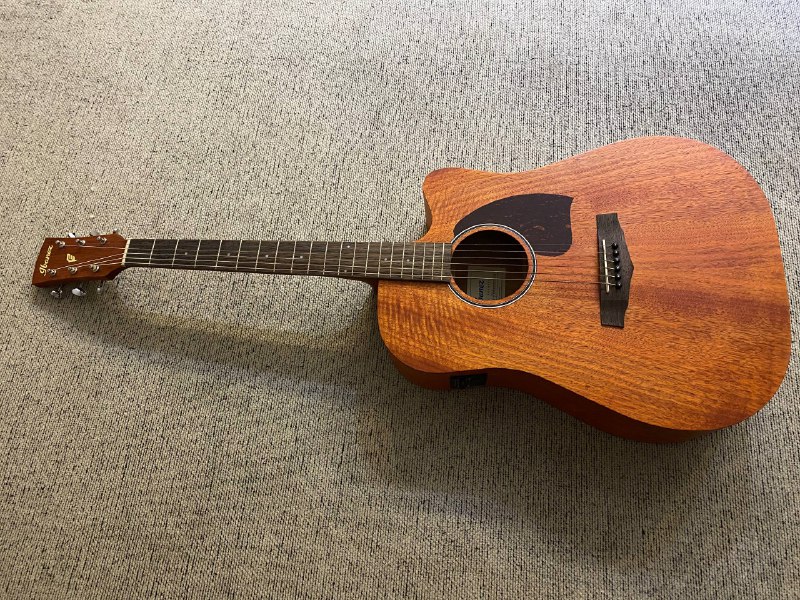 Продаю электроакустическую гитару Ibanez PF12MHCE-OPN вместе с чехлом.